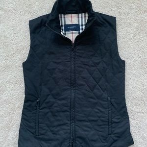 Burberry light weight quilted vest.